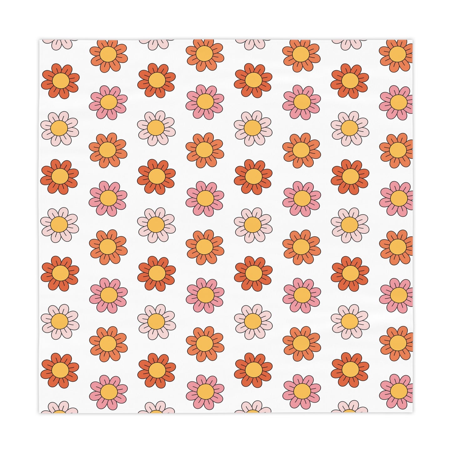Floral Design Tablecloth