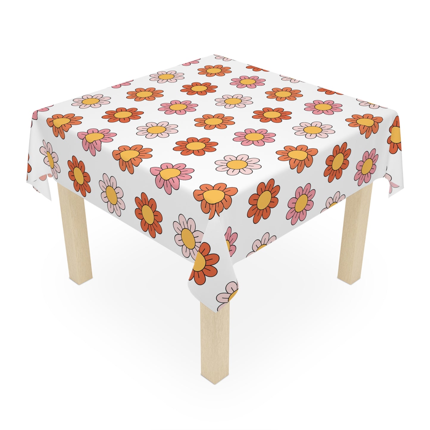 Floral Design Tablecloth