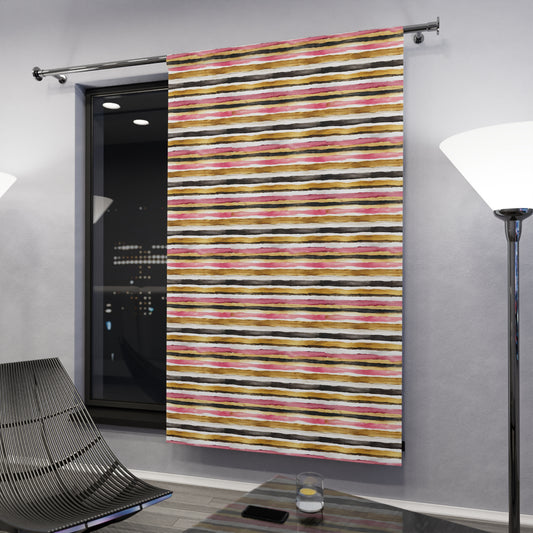 Cortinas de Ventana Vibrantes (100% Poliéster)