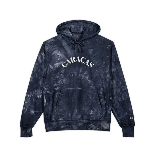 Sudadera con Capucha (Hoodie) Tie-Dye Bordada 'Caracas