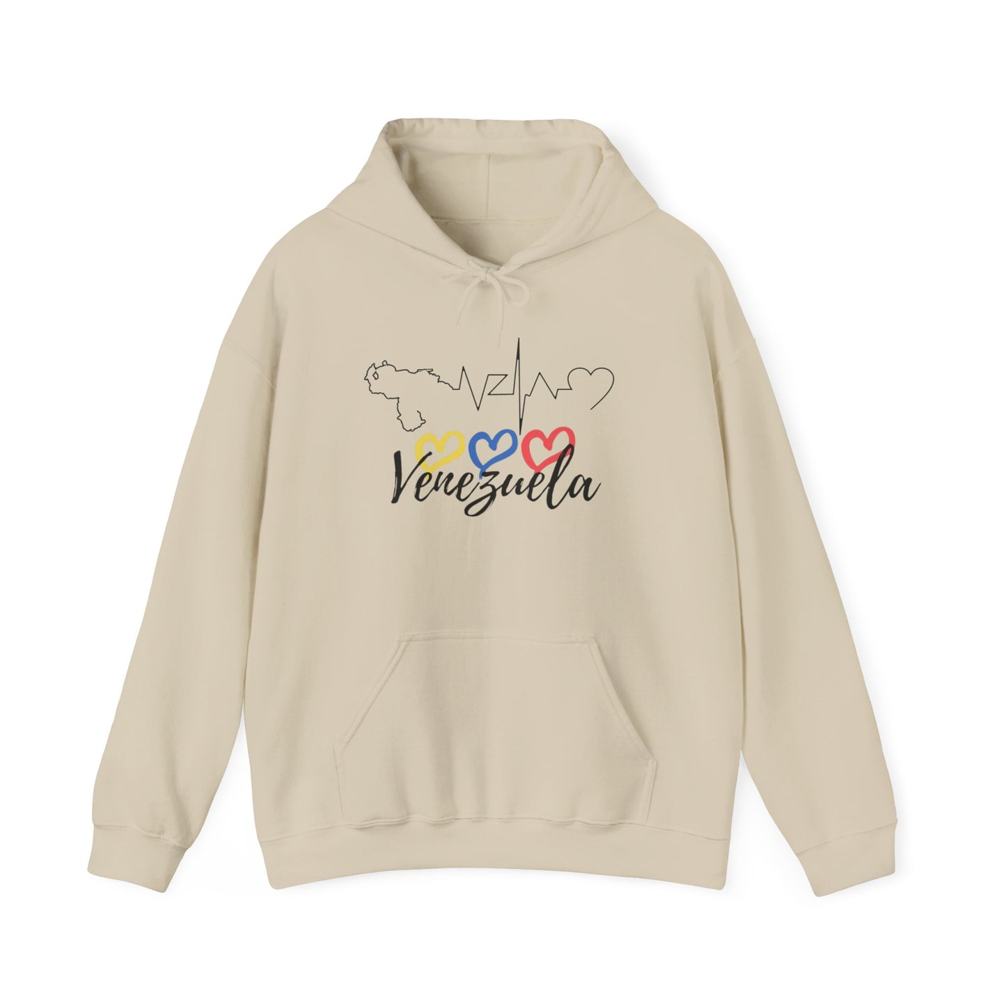 Sudadera con Capucha 'Corazón Venezolano'