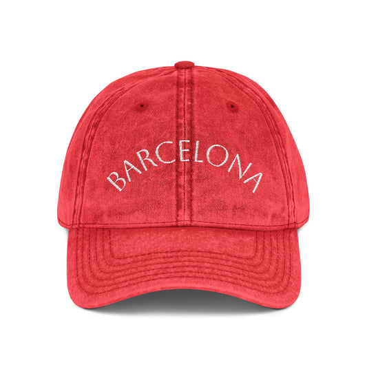 Gorra Vintage ¨BARCELONA¨