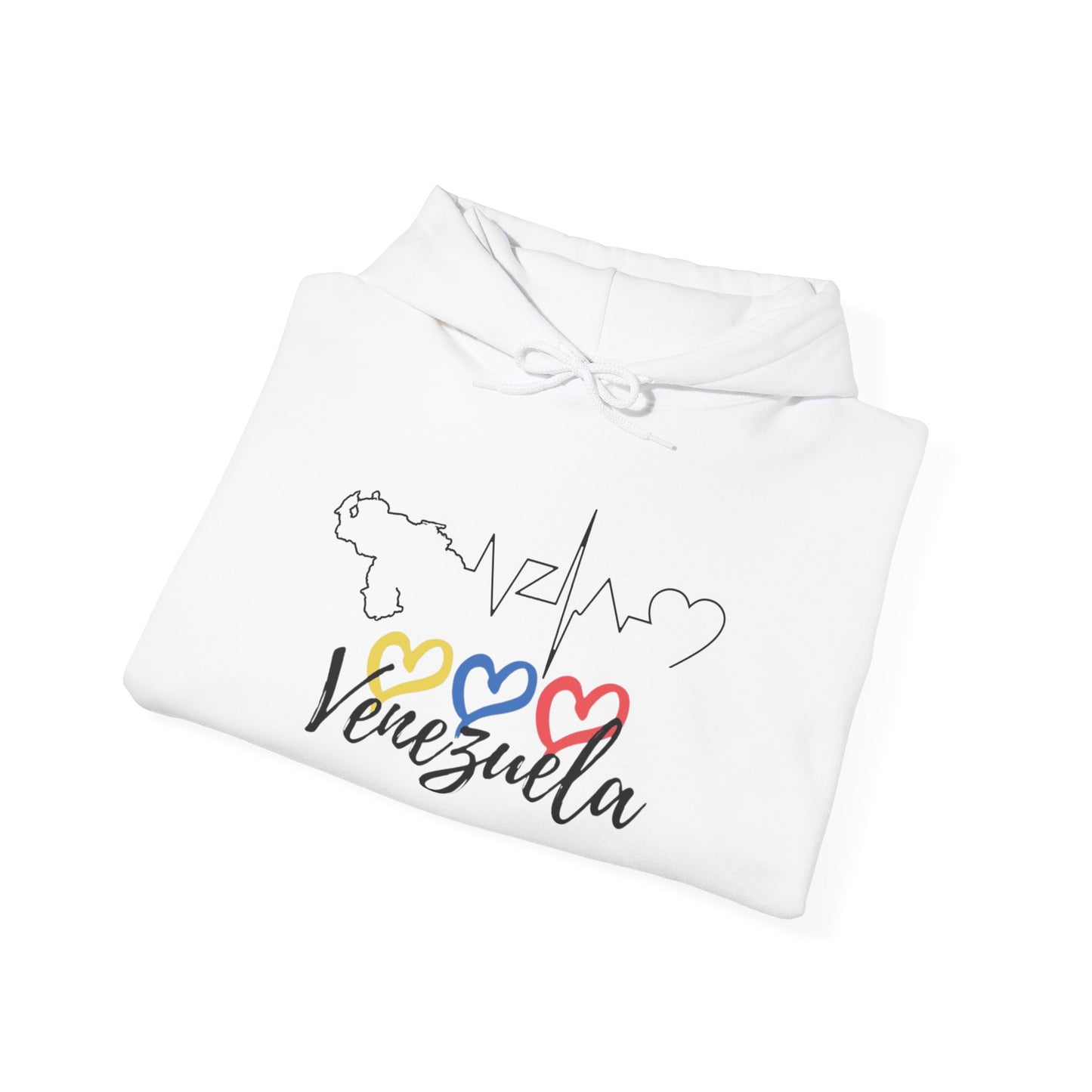 Sudadera con Capucha 'Corazón Venezolano'