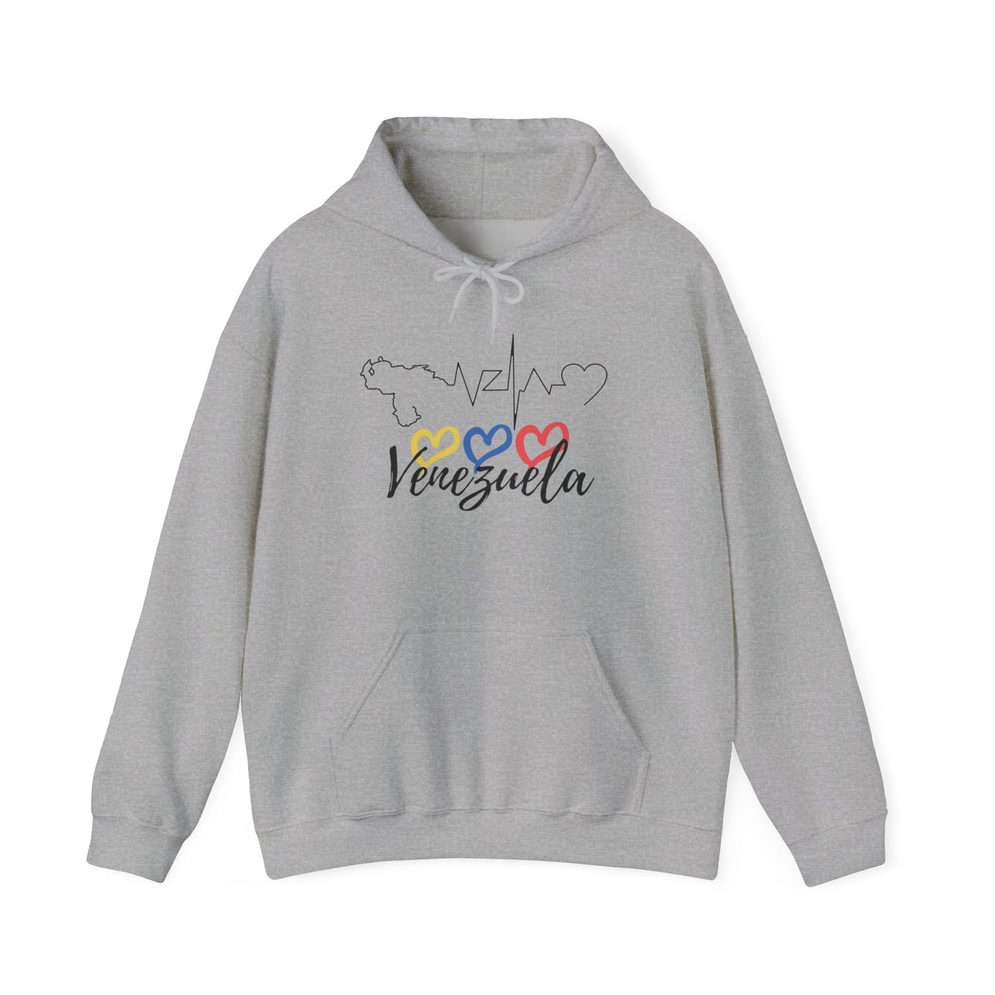Sudadera con Capucha 'Corazón Venezolano'