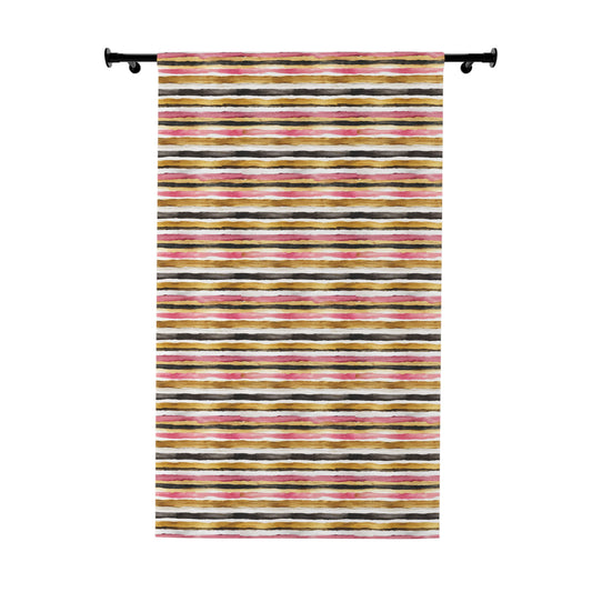 Cortinas de Ventana Vibrantes (100% Poliéster)