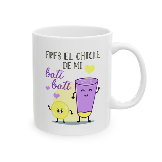 Taza Bati Bati de Cerámica (11oz, 15oz)