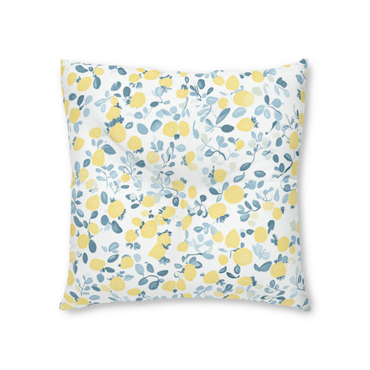 Almohada de Suelo con Diseño de Limón