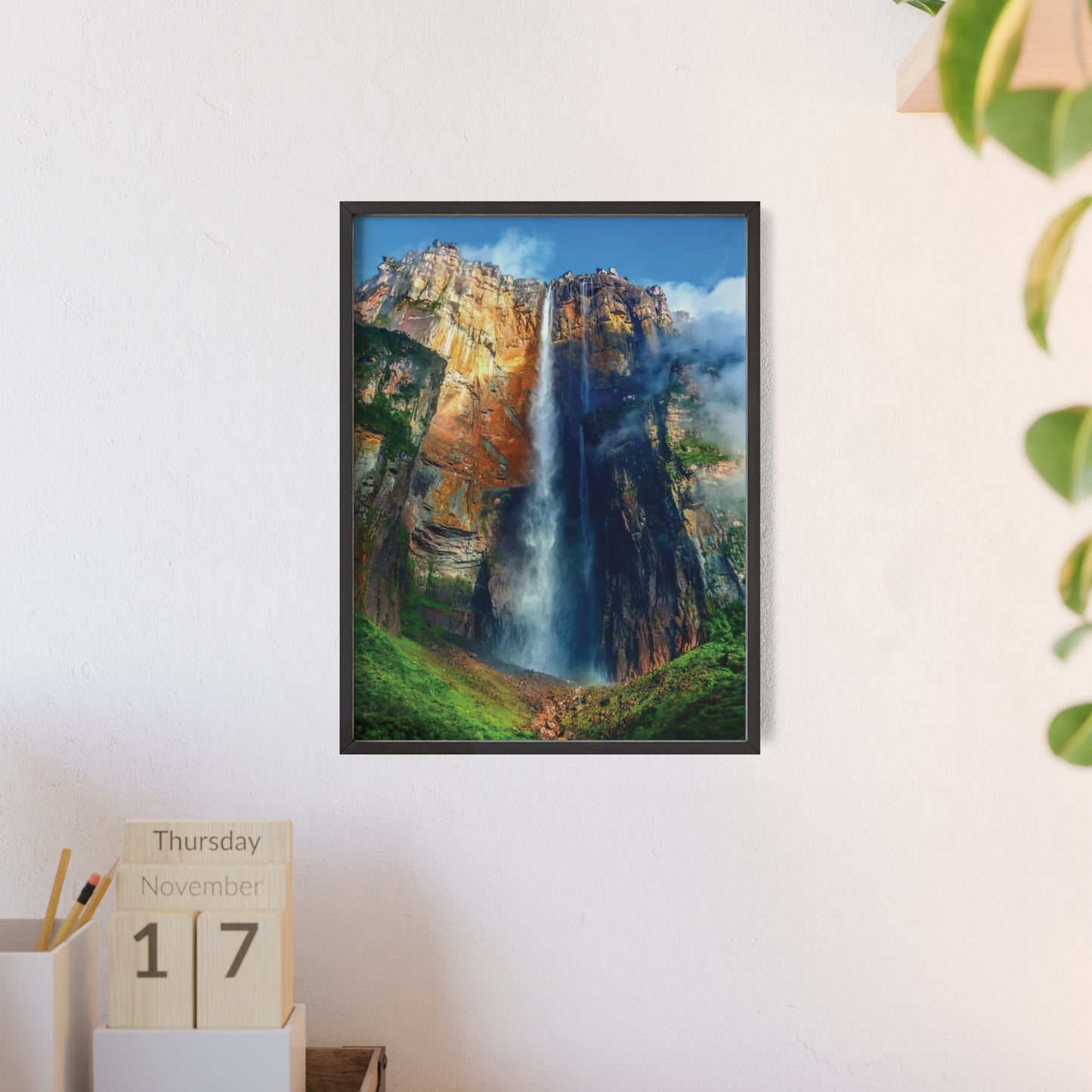 Arte de Pared Inspirado en la Naturaleza, SALTO ÁNGEL, VENEZUELA