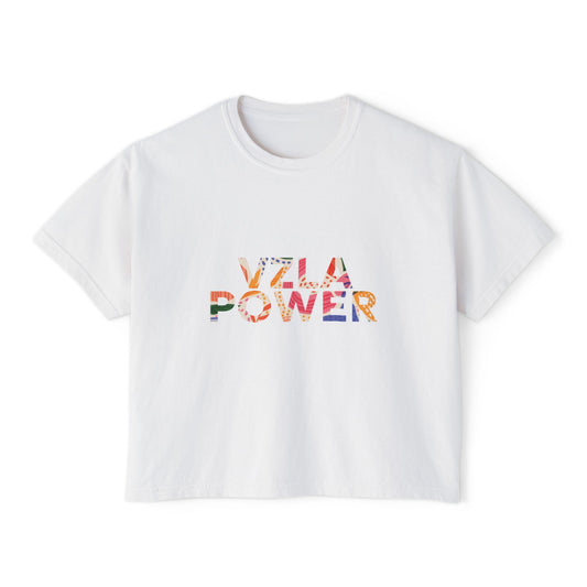 Camiseta Boxy para Mujer - PODER VZLA