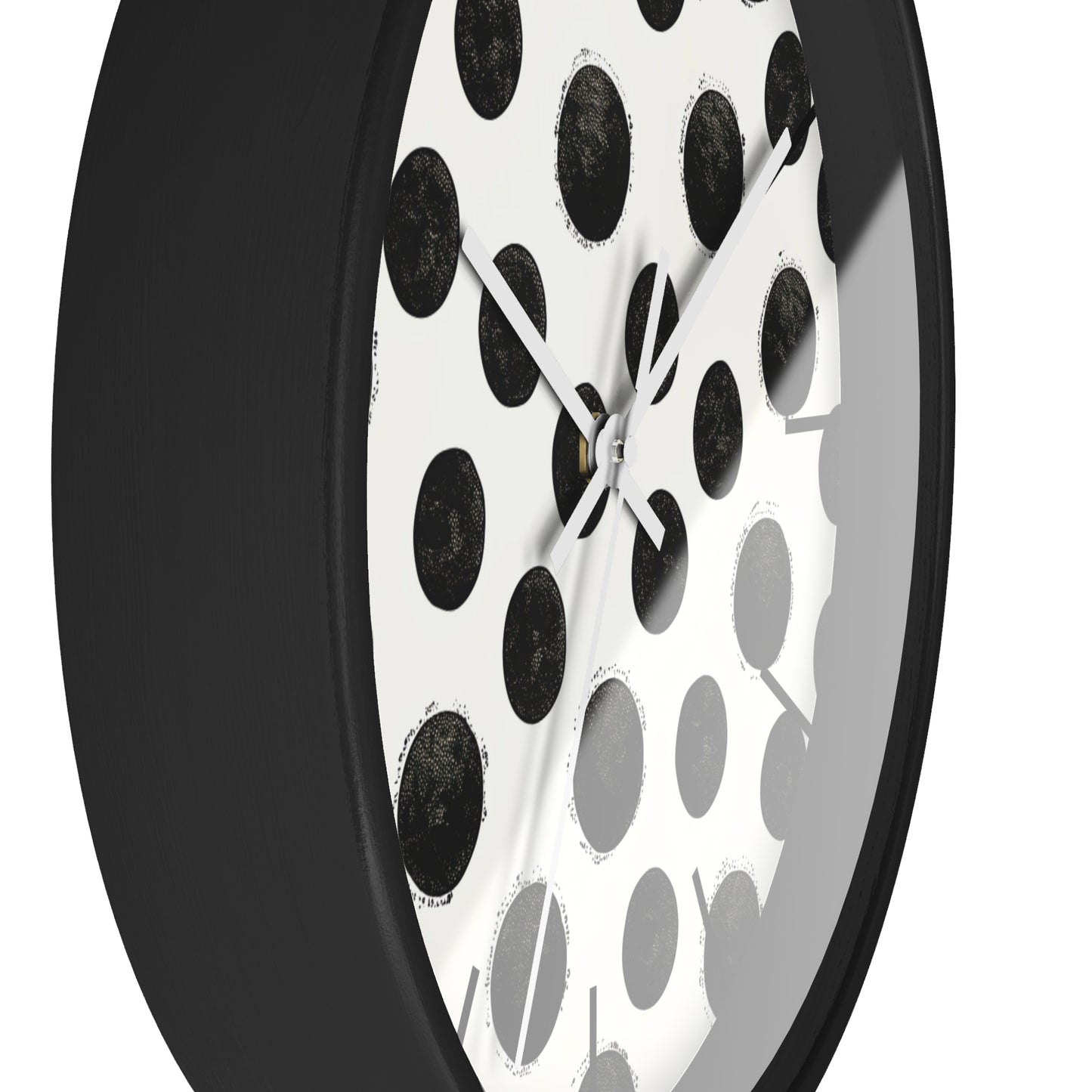 Wall Clock, Polka Dot Design