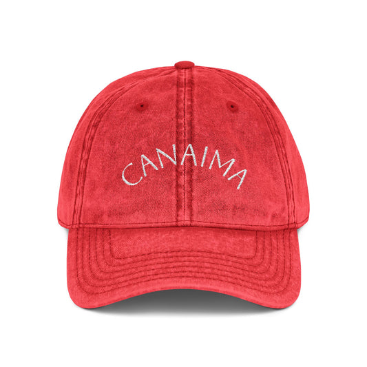 Gorra Vintage ¨CANAIMA¨
