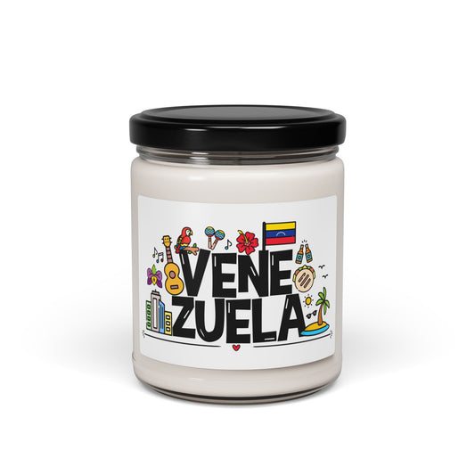 Vela de Soja Aromática Inspirada en Venezuela
