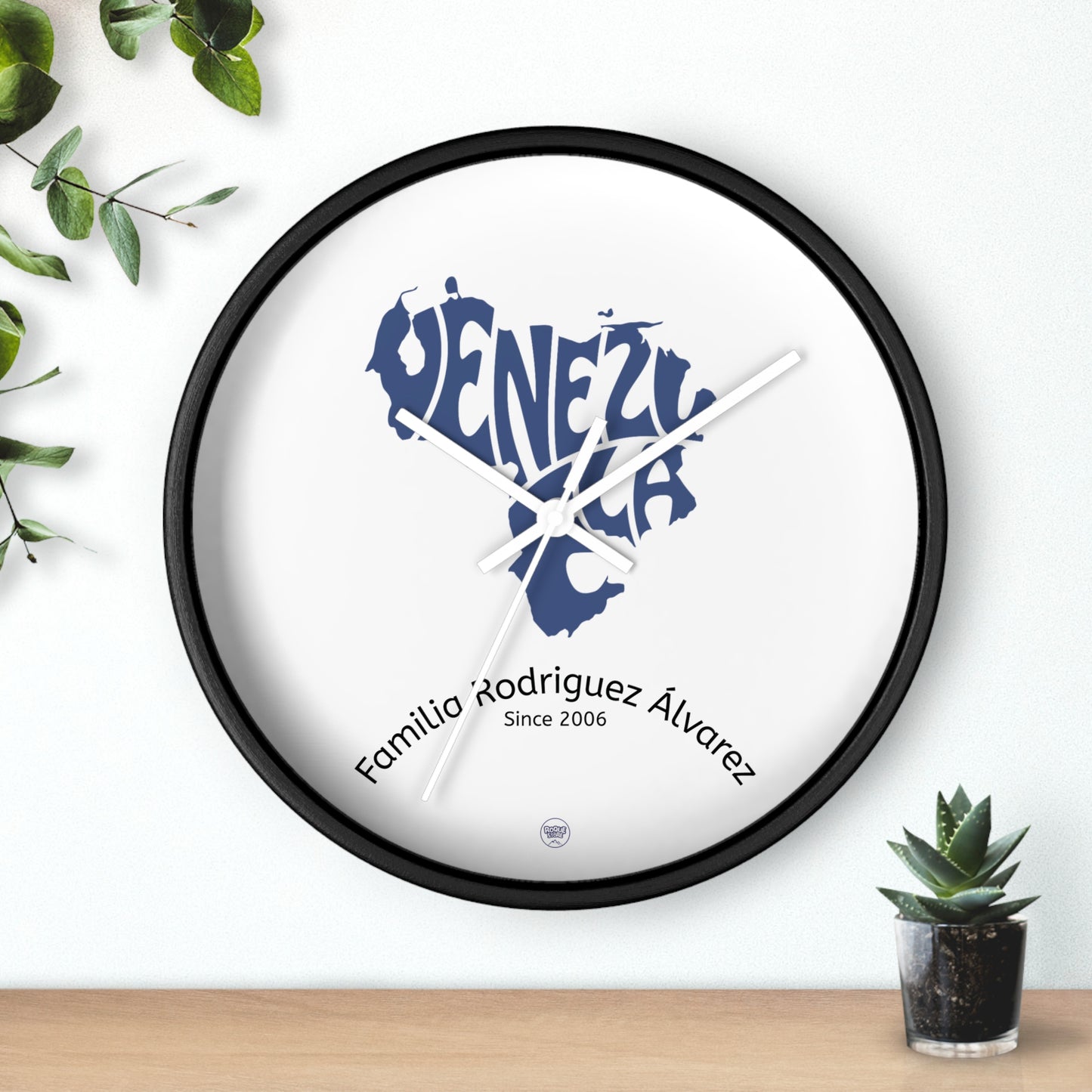 Reloj de Pared Vintage, Venezuela, Personalizable